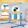 FC FUNCHEER Gymnastics Bar for Kids Ages 3-15, 35" to 60" Adjustable Height, 4FT Wide Base - Professional Kip Bar with 360 Stability & Fiberglass Crossbar, Easy Fold&Solid Design for Home Training view 2