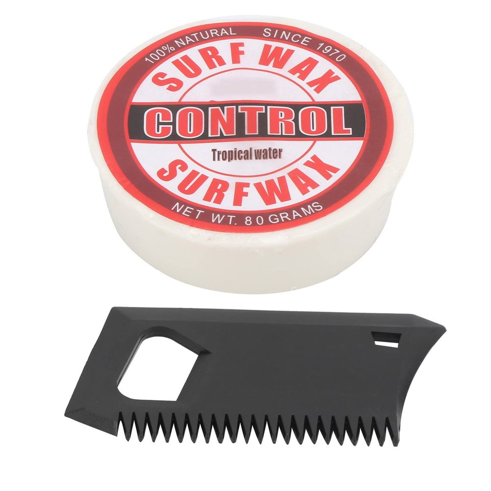 QANYEGN Anti Slip Surf Wax, Scent Surfwax Surfing Surfboard Skimboard Water, Portable Slip Paraffin Accessories for Protecting (hot water wax)