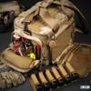 Savior Equipment Specialist Series Tactical Triple Pistol Shooting Range Hunting Duffle Bag Gun Carrying Case, Rigid Compartment Frame, Lockable Zippers (MultiCam Arid, 18" x 9" x 12" Range Bag) view 4