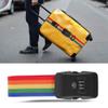 Acouto Luggage St Straps Travel Suitcase Belt with TSA Combination Lock in Black and Red Colors Se and Easy Packing for Travel Prime Available (Colorful Ribbon) view 2