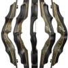 HNZMDY 62" Takedown Recurve Bow for Adults Beginner 20-60lbs American Hunting Bow Right Handed Longbow for Hunting Target Practice (only Bow, 45 lbs) view 4