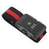 Luggage St Straps Travel Suitcase Belt with TSA Combination Lock in Black and Red Colors Se and Easy Packing for Travel Prime Available (Black and red Webbing) view 1