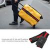 Luggage St Straps Travel Suitcase Belt with TSA Combination Lock in Black and Red Colors Se and Easy Packing for Travel Prime Available (Black and red Webbing) view 3
