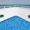 LOYALHEARTDY Boat Floor Mat EVA Boat Decking 94.49"x35.43" Marine Carpet Boat Flooring Non-Slip Self-Adhesive Boat Deck Mat Rolls Sheet for Fish Boats, Kayak Decking, Yachts, Surfboards view 3
