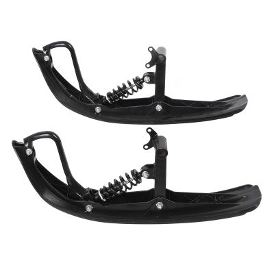1Pair ATV Winter Sledge, Sturdy Snow Racer Skid Sleigh Enhance Grip Mud, Wide Application ATV Users
