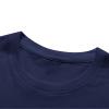 Crewneck Sweatshirts for Men Casual Stylish Long Sleeve Solid Athletic Shirts Gym Workout Tee Tops Loose Pullover tshirt for men 2024 Navy 4X view 2