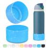 Beonsky 2 PCS Glitter Silicone Boot for Owala Water Bottle 32 oz, Anti-Slip Protective Sleeve for FreeSip/Twist/Flip Stainless Steel Water Bottles Accessories view 1