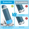 Beonsky 2 PCS Glitter Silicone Boot for Owala Water Bottle 32 oz, Anti-Slip Protective Sleeve for FreeSip/Twist/Flip Stainless Steel Water Bottles Accessories view 3
