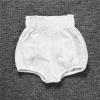 Newborn Toddler Baby Girls Boy Kids Cotton Linen Bloomer Basic Shorts Reusable iaper Cover Cute (WH1, 6-9 Months) view 2