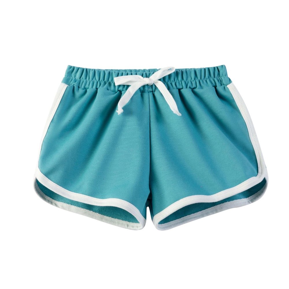 Boys Girls Soccer Basketball Cotton Shorts Toddler Kids Athletic Dance Dolphin Short Active Gym (Green, 3-4 Years)