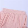 Newborn Baby Girls Boys Bubble Shorts Infant Bloomer Cotton Linen Blend Cute Shorts Loose Ruffle (Pink, 18-24 Months) view 3