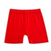 2 Pack Girls Solid Pull-On Bike Shorts Cartwheel Shorts for Toddler Biker Under Dress Dance Kids (Red, 5-6 Years) view 1