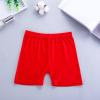 2 Pack Girls Solid Pull-On Bike Shorts Cartwheel Shorts for Toddler Biker Under Dress Dance Kids (Red, 5-6 Years) view 2