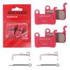 BUCKLOS 2 Pairs Multi Metallic Bike Disc Brake Pads - Bicycle Disk Brake Pads for Zoom/Shimano Deore XT XTR LX SLX Hone Alfine Saint and 160mm MTB Disc Brake Rotor with 6 Bolts view 2