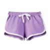 Boys Girls Soccer Basketball Cotton Shorts Toddler Kids Athletic Dance Dolphin Short Active Gym (Purple, 5-6 Years) view 1
