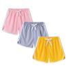 3PC Toddler Girls Basketball Shorts Soccer Shorts Baby Boys Shorts for Gym Running Sports Athletic (I, 5-6 Years) view 1