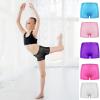 Girls Team Basic High Waist Metallic Dance Short Gym Athletic Sequin Shorts Tumbling Bottoms Quick (Gold, 7-8 Years) view 2