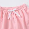 3PC Toddler Girls Basketball Shorts Soccer Shorts Baby Boys Shorts for Gym Running Sports Athletic (F, 3-4 Years) view 3