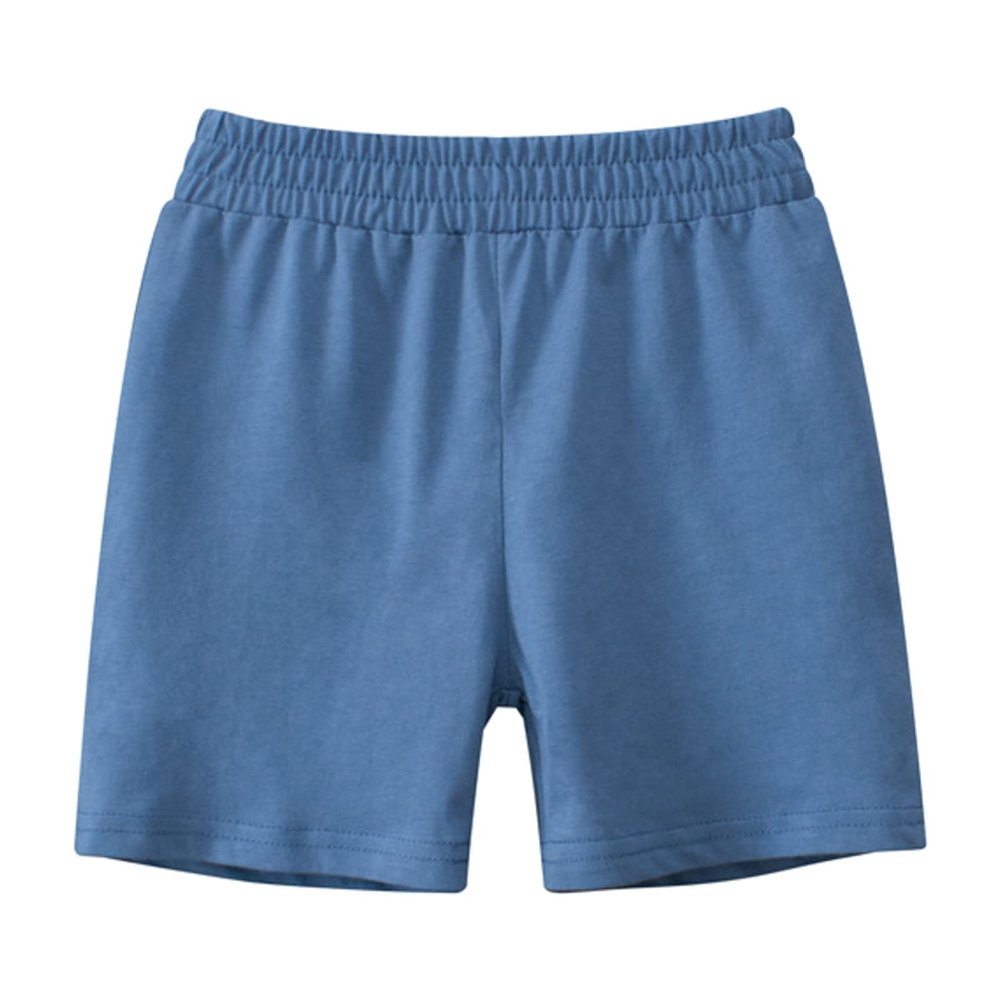 Toddler Baby Boy Casual Shorts Elastic Waist Jogger Shorts Solid Color Short Pants Soccer Baseball (Navy, 3-4 Years)