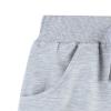 Toddler Boys' Soccer Shorts Chino Short Cotton Casual Pants with Pockets Solid Color Shorts Basketball (Grey, 3 Years) view 2