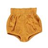 Newborn Toddler Baby Girls Boy Kids Cotton Linen Bloomer Basic Shorts Reusable iaper Cover Cute (Yellow, 9-12 Months) view 1