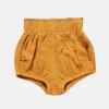 Newborn Toddler Baby Girls Boy Kids Cotton Linen Bloomer Basic Shorts Reusable iaper Cover Cute (Yellow, 9-12 Months) view 2