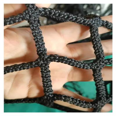 Climbing Net for Outdoor 5cm/6mm Rope Netting, Knotless Polyester Protective Mesh Sports Netting, Garden Rope Net Stadium Decorative Fence(1.5x4m/4.9x13.1ft)