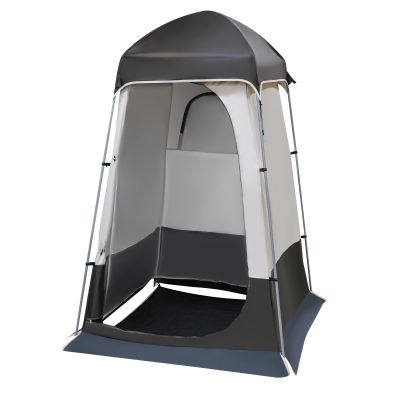 7.9 Ft Shower Tent, Oversize Space Privacy Tent, Portable Camping Toilet, Dressing Room, Perfect for Hiking, Picnics, Fishing, Camping
