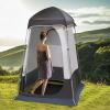 7.9 Ft Shower Tent, Oversize Space Privacy Tent, Portable Camping Toilet, Dressing Room, Perfect for Hiking, Picnics, Fishing, Camping view 2