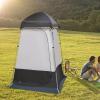 7.9 Ft Shower Tent, Oversize Space Privacy Tent, Portable Camping Toilet, Dressing Room, Perfect for Hiking, Picnics, Fishing, Camping view 3