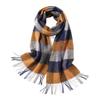 SKNSOFT Winter Wool Plaid Scarf for Men,Women Fashion Tartan Wrap Checkered Scarves view 3