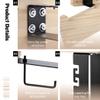 LUMINFLY Helmet Holder Hanger and Hook with Wooden Rack, Display Helmet Hanger Mounted Duty for Helmet Heavy Wall-Multi-Purpose, Stand Gear Baseball, Football, Bicycle, Skiing for view 4
