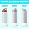 Beonsky 2 PCS Glitter Silicone Boot for Owala Water Bottle 32 oz, Anti-Slip Protective Sleeve for FreeSip/Twist/Flip Stainless Steel Water Bottles Accessories view 2
