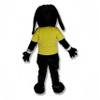 rushopn Stylish Cool Black Dog Mascot Costume - Ideal for Sports Events and Promotions view 4