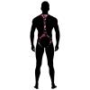 BedBliss 2024New, Men's Singlet Bodysuit, Rainbow Pride Hot Men's Jumpsuit Flirting Leotard, Men's Wrestling Bodysuit.Breast Cancer Awareness view 4