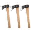 WICING 15.7" Throwing Axe, 1065 Manganese Steel Hatchet, Beech Wood Handle for Axe Throwing - 3 Pack view 1