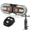 Bike Turn Signals/Turn Signals for Ebike, Split Bicycle Rear Lights, USB Rechargeable Turn Signal Bike Taillights for Cycling, Wireless Bicycle Turn Signals for Outdoor Cycling view 1