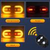 Bike Turn Signals/Turn Signals for Ebike, Split Bicycle Rear Lights, USB Rechargeable Turn Signal Bike Taillights for Cycling, Wireless Bicycle Turn Signals for Outdoor Cycling view 2