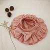 Newborn Infant Bloomer Skirt Baby Girls Soft Cotton Ruffle Mini Skirt Shorts with Bow (Watermelon Red, 6-12 Months) view 2