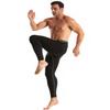 ATTIQOZI 6,5,4 Pack Mens Compression Pants Leggings Athletic Workout Baselayer Running Tights Black(5pack) M view 2