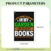 SIYTUAU I Just Want to Work in My Garden and Read My Books Golf Towel 16 x 24 Inch Golf Towels for Golf Bags with Carabiner Clip Polyester Golf Towel Golf Accessories for Men Women view 3