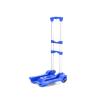 SHEKAKO Car Seat Travel Carts, Foldable Luggage Cart with Wheels, Small Folding Hand Truck Dolly, Collapsible Cart Rolling Portable Dolly for Airport Travel Moving Use (Blue) view 1
