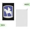 116Th Infantry Brigade Combat Team Golf Towel 16 x 24 Inch Golf Towels for Golf Bags with Carabiner Clip Polyester Golf Towel Golf Accessories for Men Women view 2