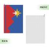 SIYTUAU Flag of Pocatello, Idaho Golf Towel 16 x 24 Inch Golf Towels for Golf Bags with Carabiner Clip Polyester Golf Towel Golf Accessories for Men Women view 2