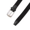 ayamoti Woven Elastic Braided Belts Womens Stretch Belt Limitless Adjust Multicolored Golf Belts for Man 1 3/8 Fashion Casual (Black(NEW), XL) view 3
