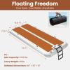 Danrelax 15'x6.5' Floating Inflatable Dock with 5mm EVA Anti-Slip Mat, Quick Inflation/Deflation, Supports Up to 15 People, Ideal for Lakes, Pools, and Oceans view 2