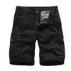 Relaxed Fit Cargo Shorts for Men Multi Pocket Casual Cotton Work Shorts Outdoor Straight Cargo Lounge Shorts (Black,32) view 1