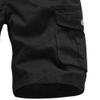 Relaxed Fit Cargo Shorts for Men Multi Pocket Casual Cotton Work Shorts Outdoor Straight Cargo Lounge Shorts (Black,32) view 4