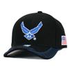 CHL Trading US AIR Force Hat USAF Officially Licensed Veteran Military Baseball Cap (US, Alpha, Large, Air Force 08 - Black) view 1