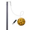 STERLING Sports Heavy Duty Tetherball Set with Pole, Ball & Rope | PawPlay Outdoor Backyard Game for Kids, Family & Dogs | 8'10" Rust-Resistant Galvanized Steel Tether Ball Set view 1